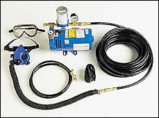 One Man Halfmask Supplied Air System - SAS 9800-32